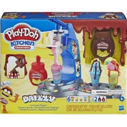 HASBRO PLAY-DOH Kitchen Creations Drizzy Ice Cream (819-66880) Πλαστελίνης