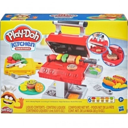 Hasbro Play-Doh Grill n' Stamp (819-06520) Πλαστελίνης