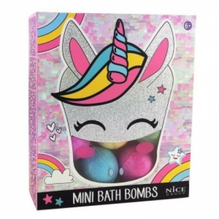 Mini Bath Bombs Unicorn Girabrilla (02004) 5τμχ. Καλλυντικά