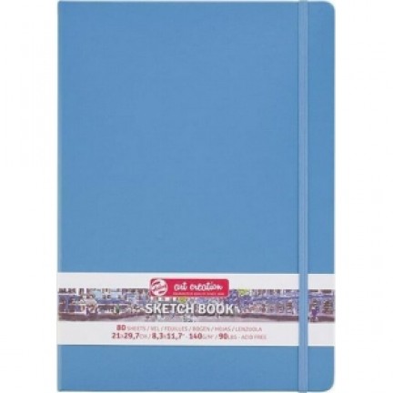 Μπλοκ σχεδίασης - Είδη σχεδίου - SKETCH BOOK TALENS γαλάζιο 80φυλ. 21x29,7εκ. 140γρ. (38916) Μπλόκ Σχεδίασης / Χαρτιά 
