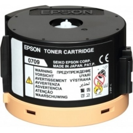 TONER EPSON C13S050709 BLACK / 2.5kpgs TONER-DRUM